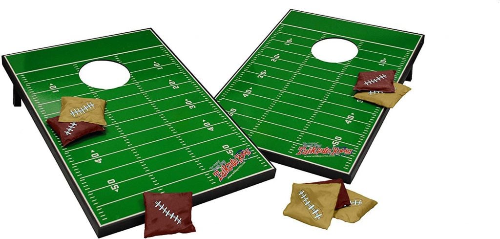 football cornhole game for all ages