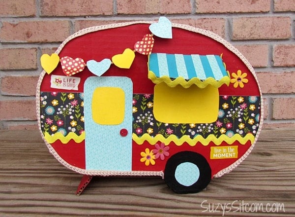 trailer valentines day card box