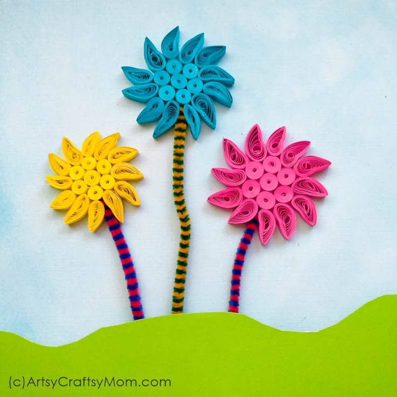 quilled paper truffala trees