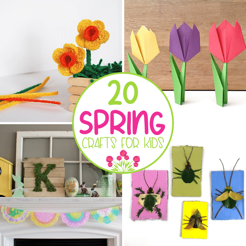 20 spring crafts for kids