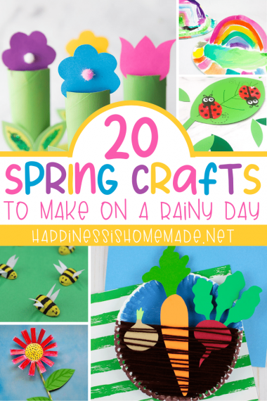 20+ Easy Paper Flower Crafts - Happiness is Homemade