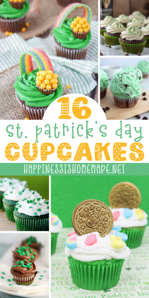 16 st patricks day cupcakes 