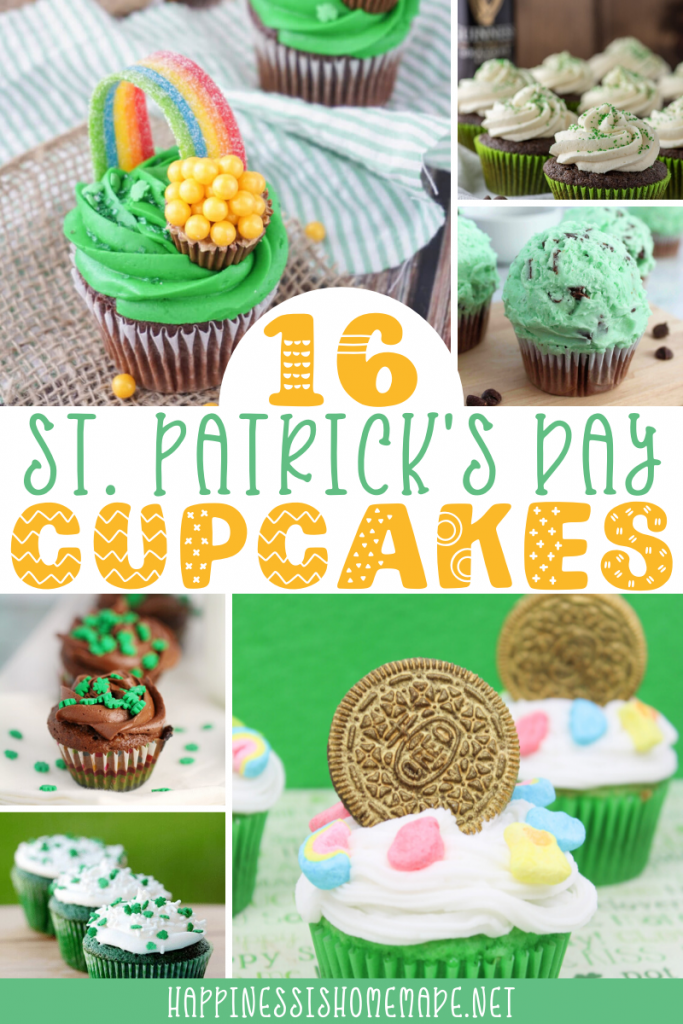 16 st patricks day cupcakes