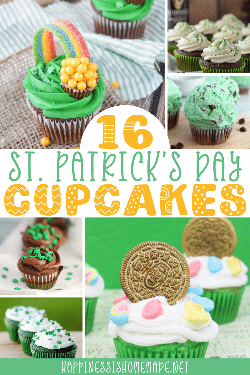 16 st patricks day cupcakes 