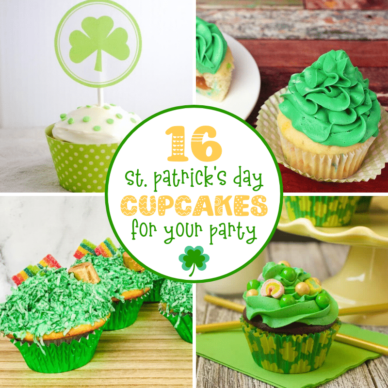 16 st patricks day cupcakes for your party