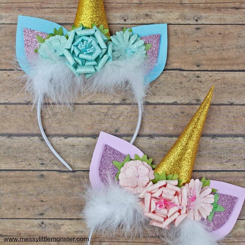 unicorn headband crafts for kids