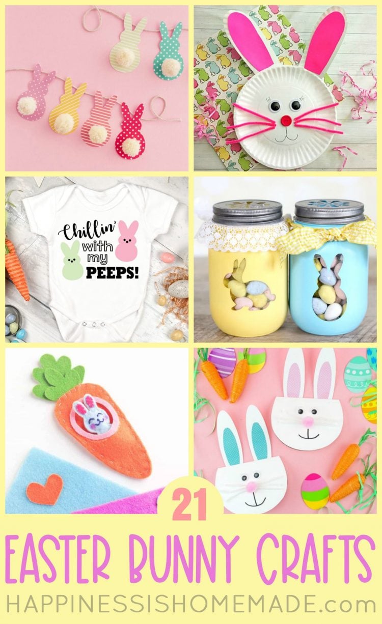 easter bunny crafts for kids and adults