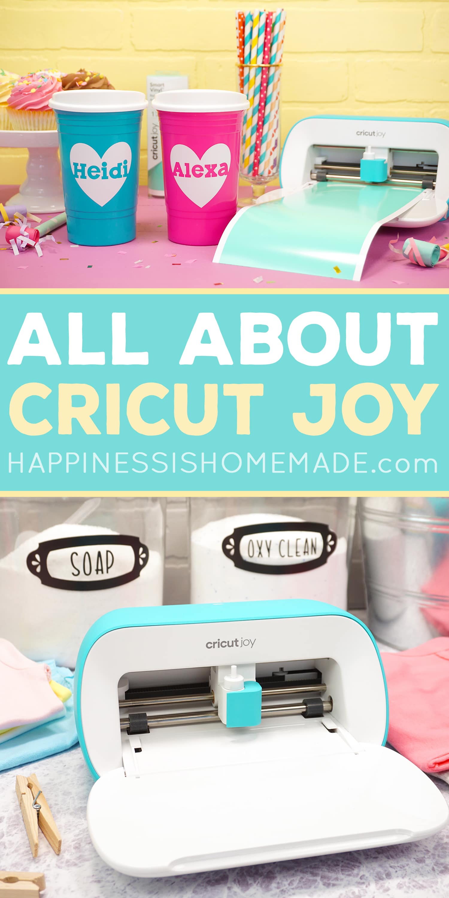 all about cricut joy happinessishomemade.com