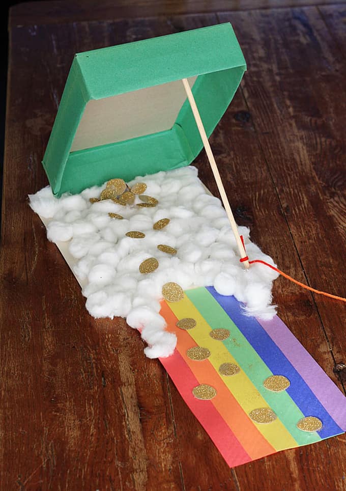 cereal box leprechaun trap 