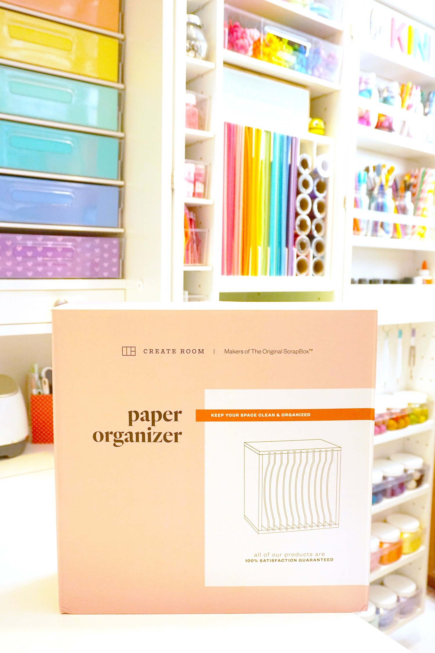 craft room paper organizers 