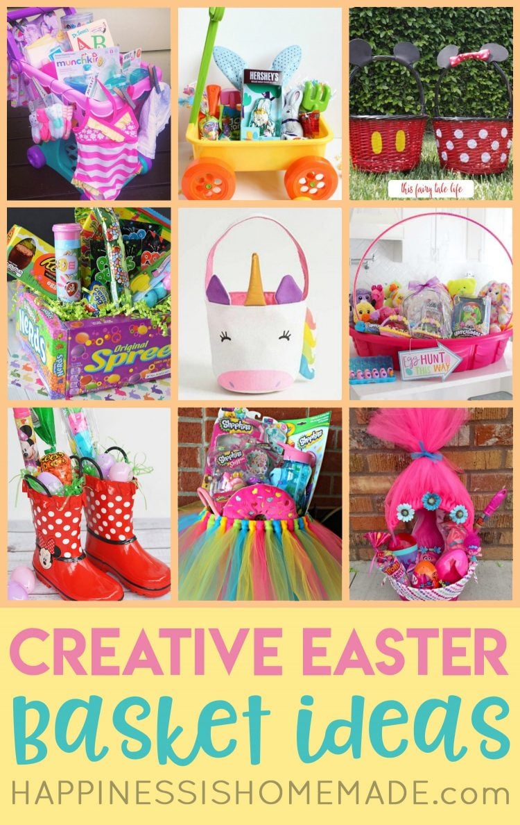 creative easter basket ideas