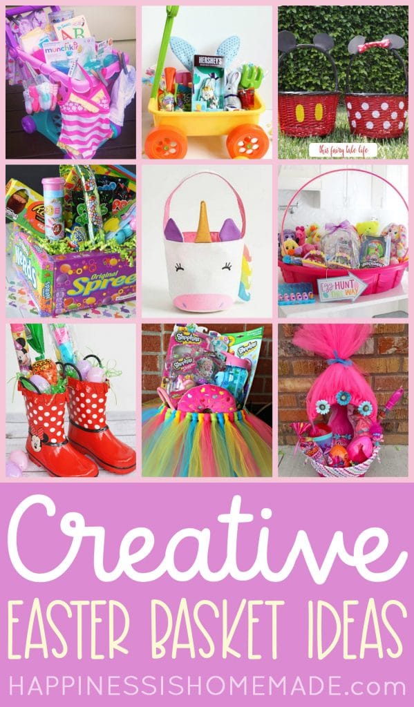 creative easter basket ideas in unique containers
