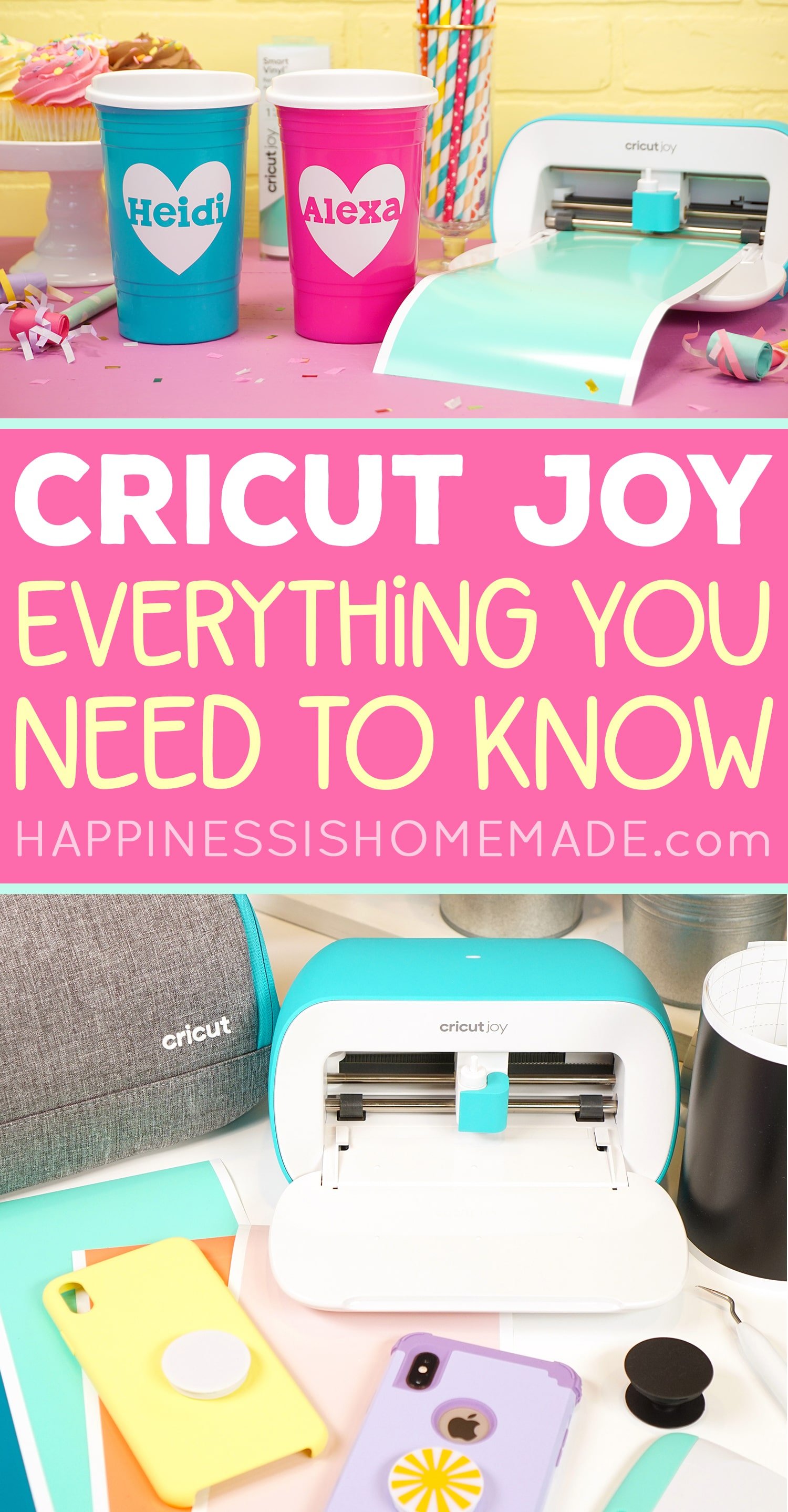 Cricut Joy - Learn About All The Things You Can Do (including project lists)