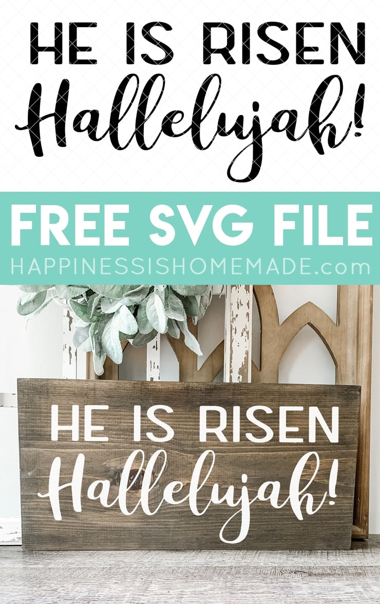 Free Religious Easter SVG Files for Cricut & Silhouette - Happiness is Homemade