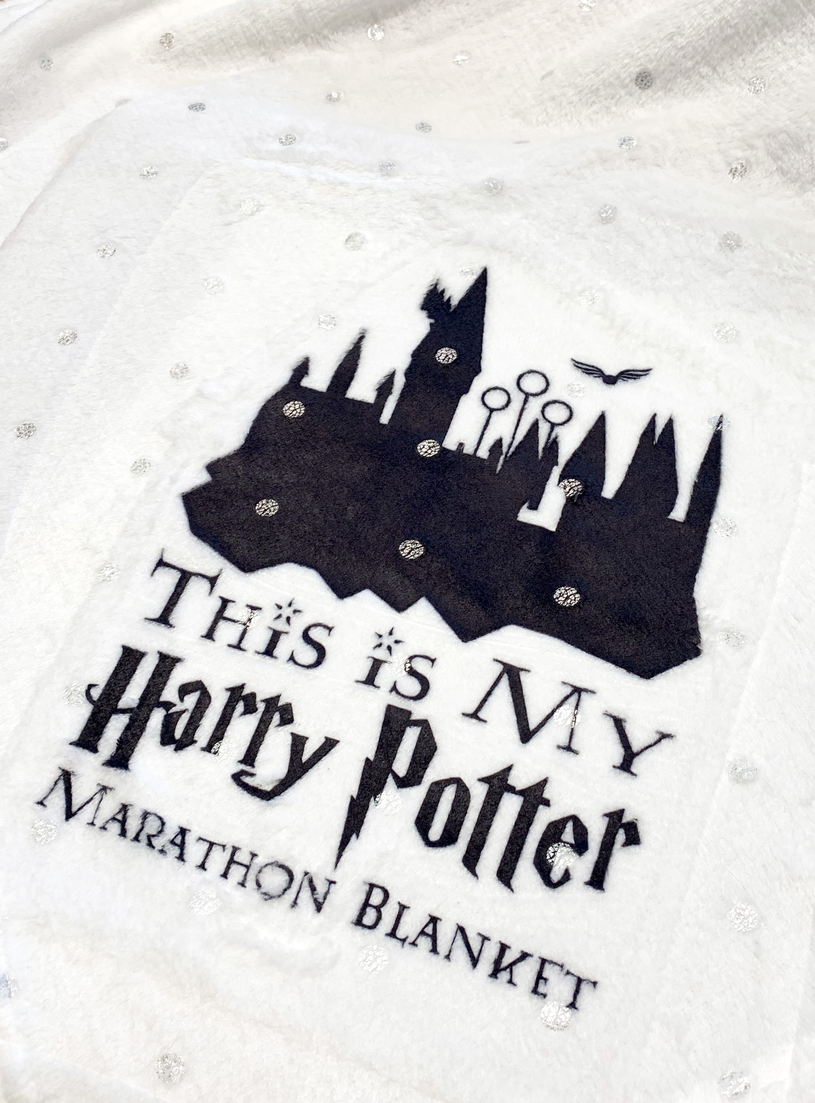HP marathon blanket with infusible ink