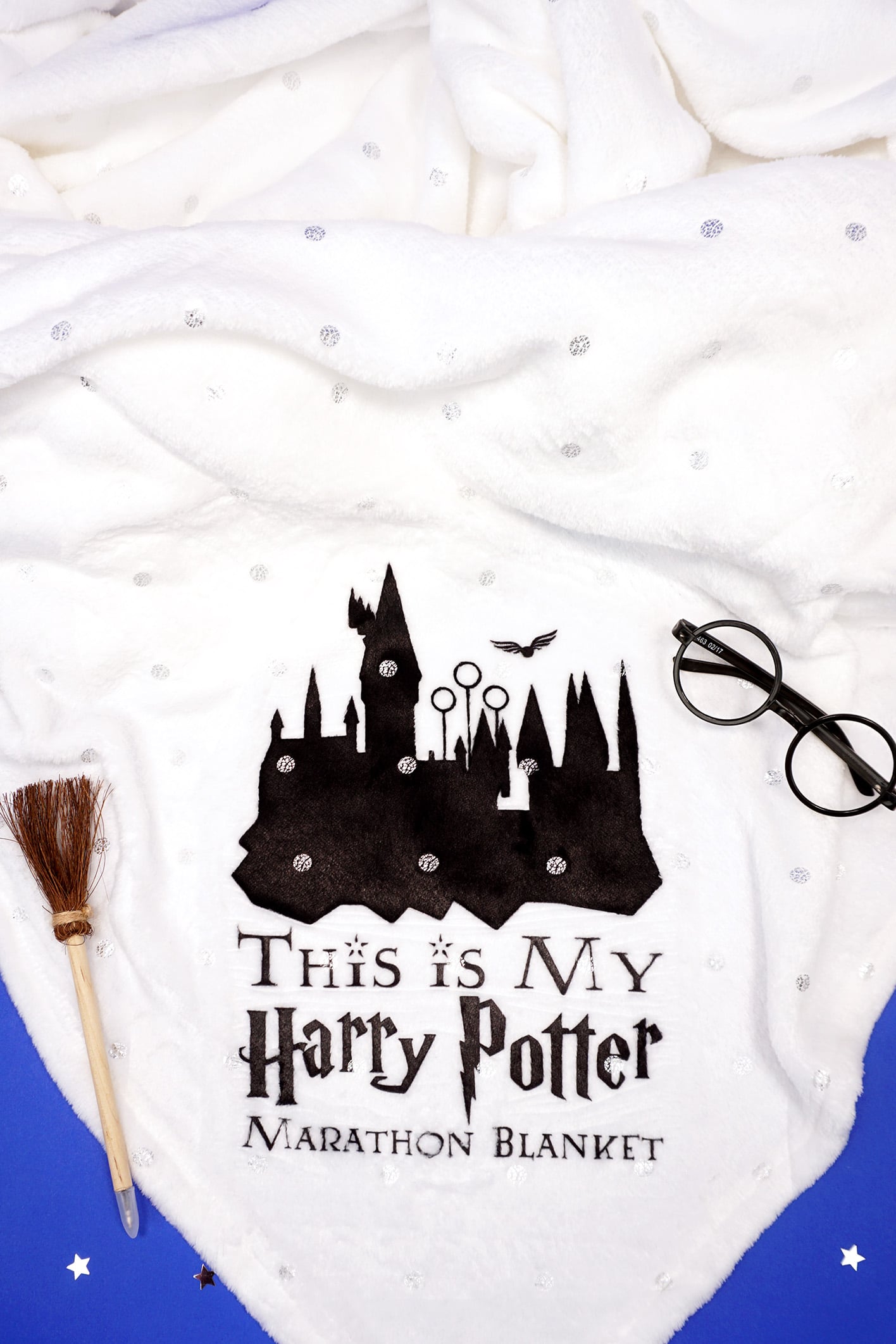 Free Harry Potter SVG + Marathon Blanket