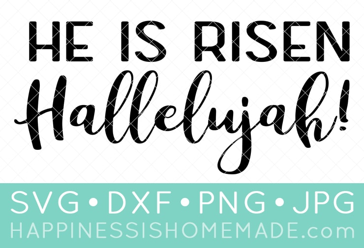 Free Religious Easter Svg Files For Cricut Silhouette Happiness Is Homemade