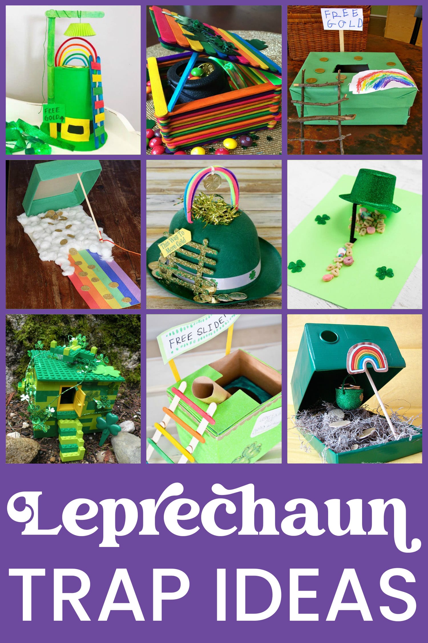 Popsicle Stick Leprechaun Hat Craft for Kids