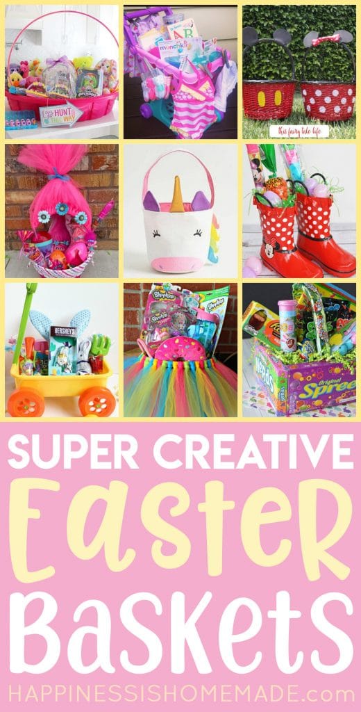 super creative easter basket ideas