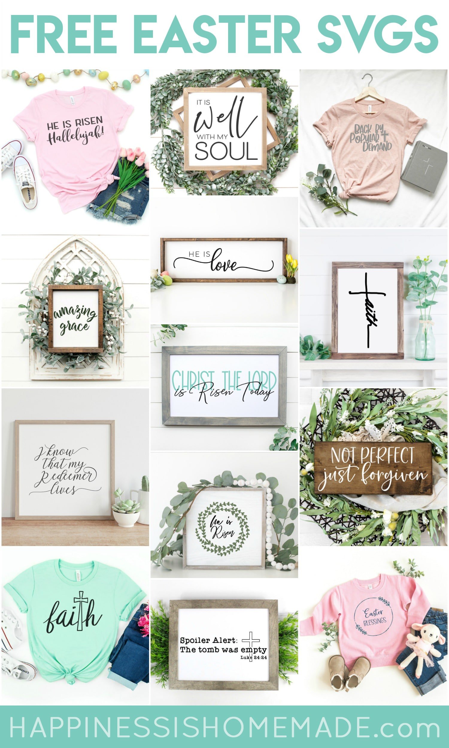totally free religious easter svg file collection