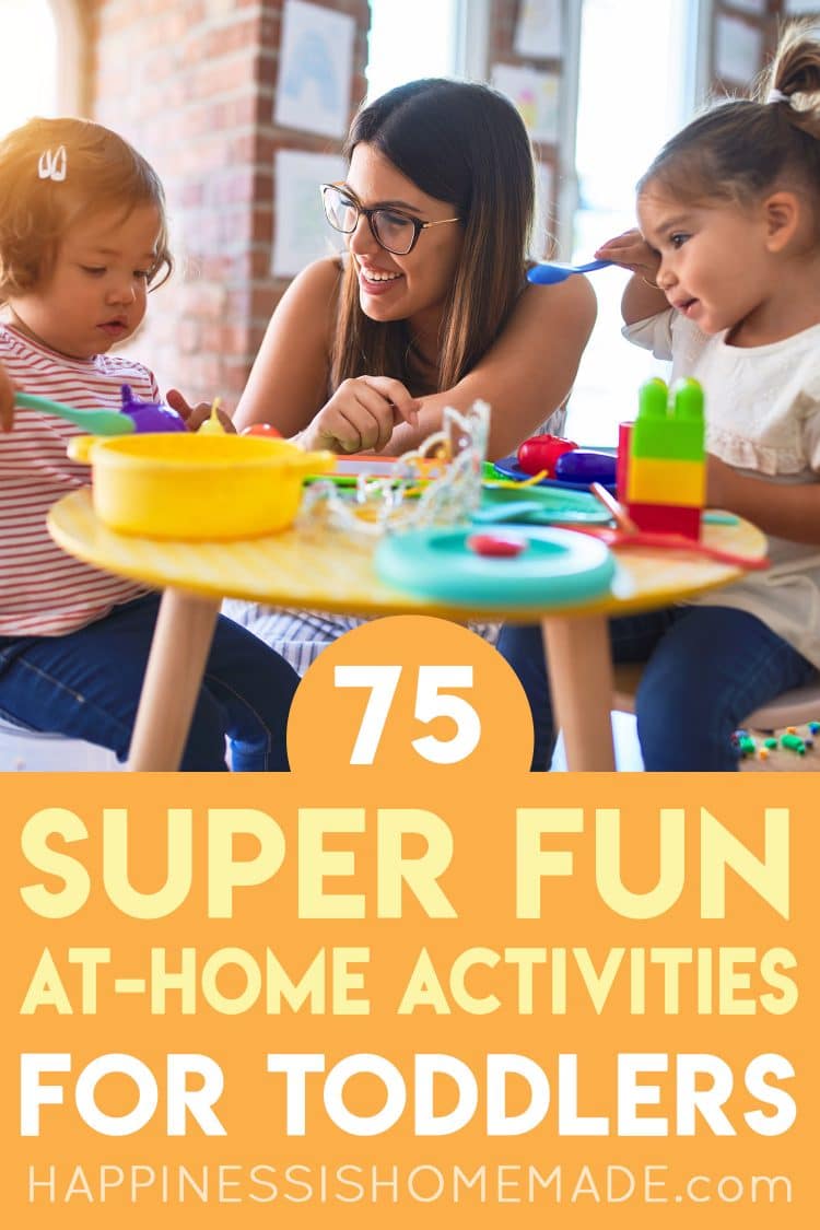 75 super fun at home activities for toddlers