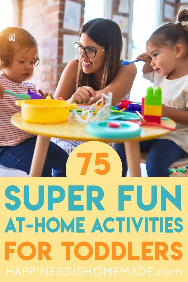 75 super fun at home activities for toddlers