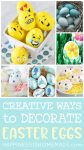creative ways to decorate easter eggs