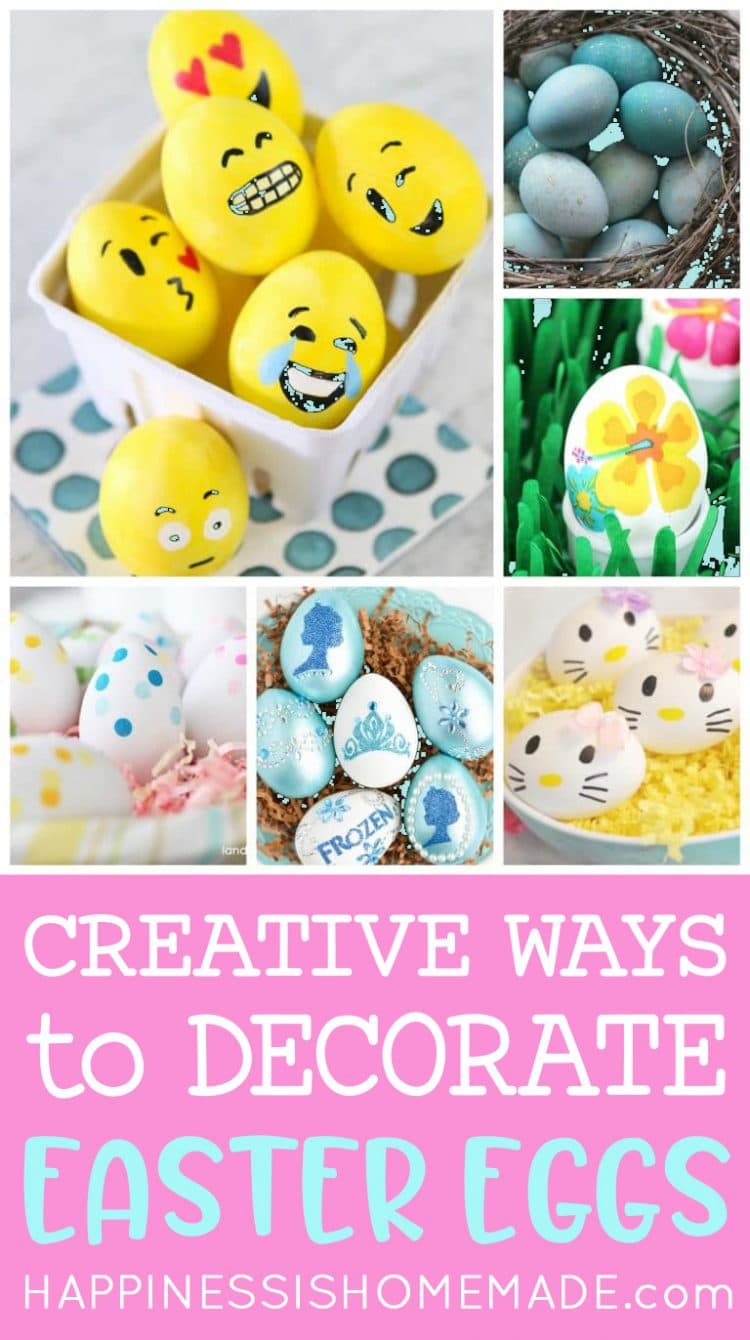 creative ways to decorate easter eggs