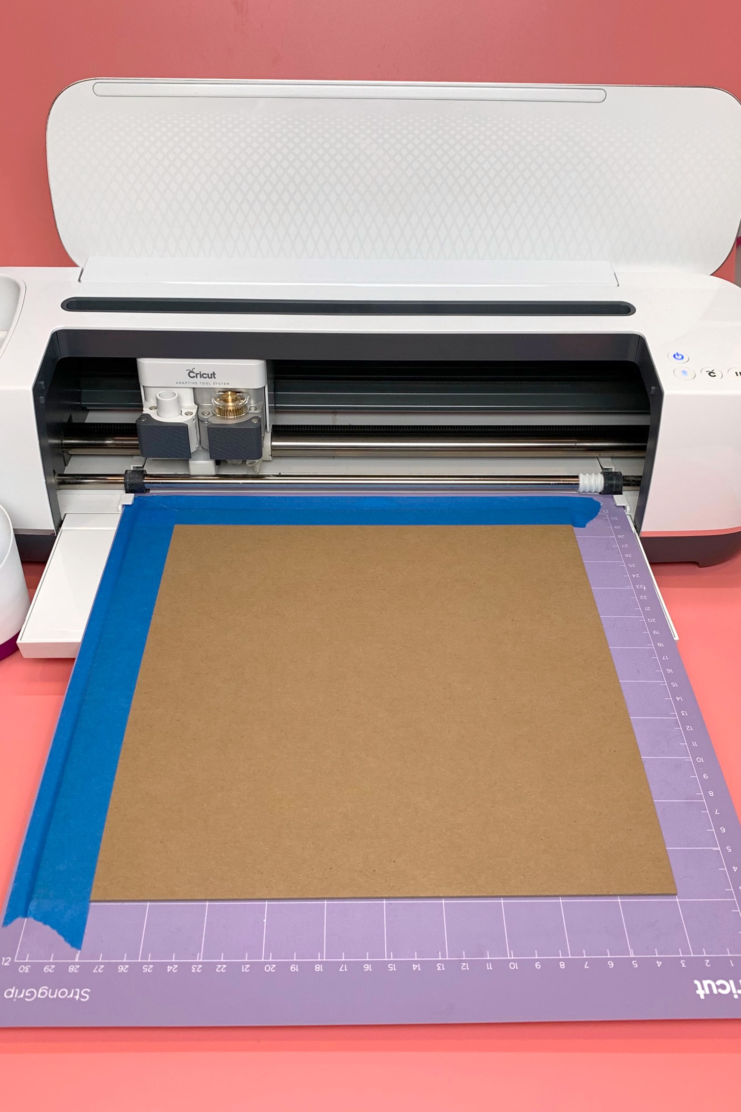cricut mat with chipboard