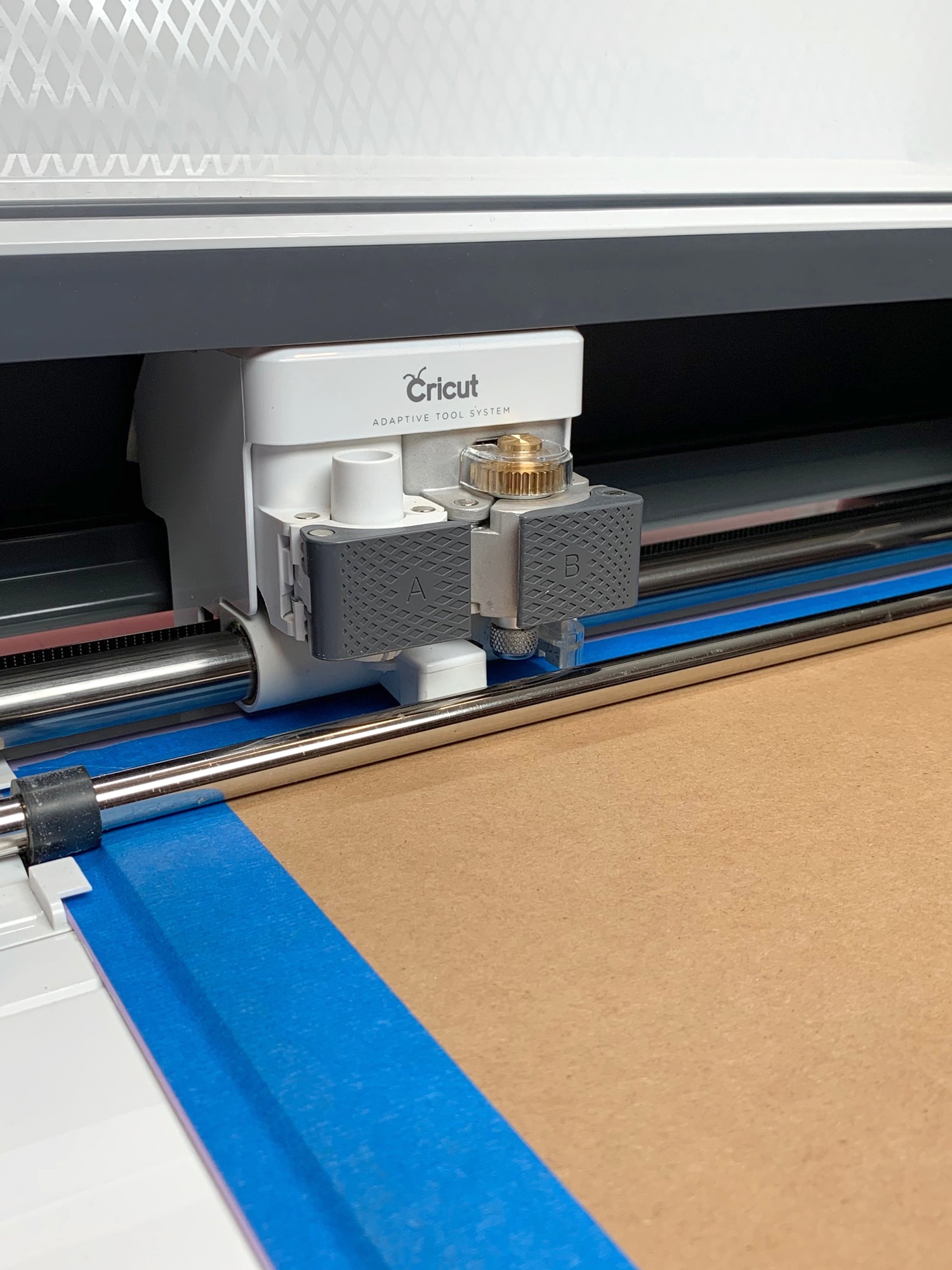 cricut maker cutting chipboard