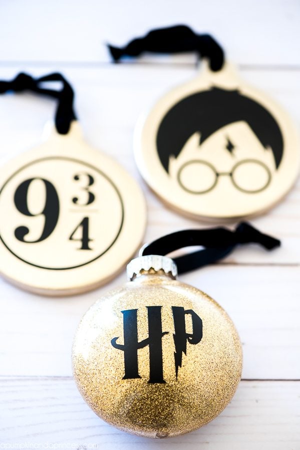 DIY Harry Potter Christmas ornaments