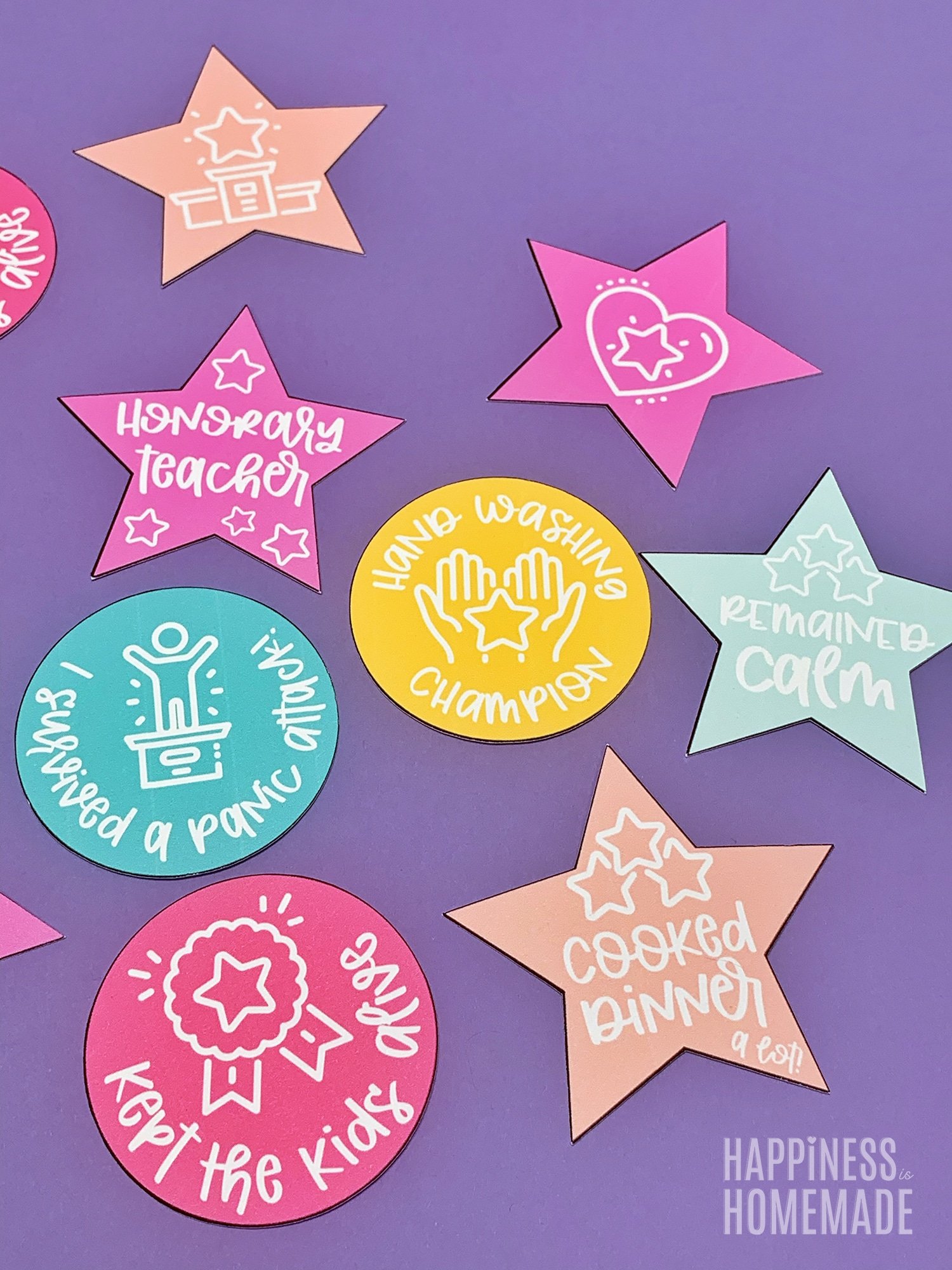 free printable funny adult rewards stickers
