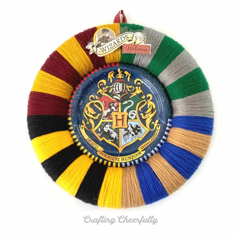 Hogwarts decorate door wreath