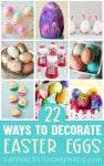 22 ways to decorate easter eggs