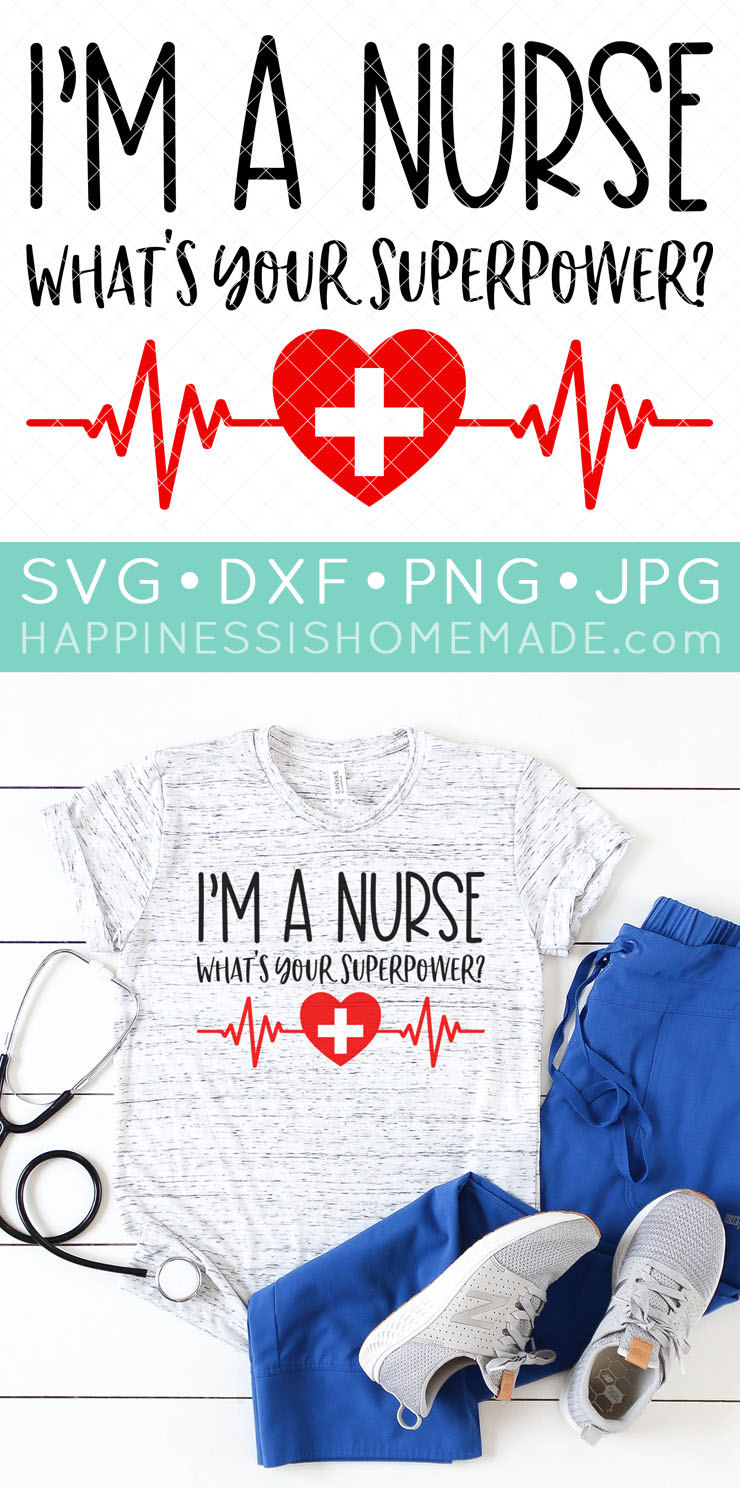 Download Free Nurse SVGs & Heathcare Worker Cut Files - Happiness ...