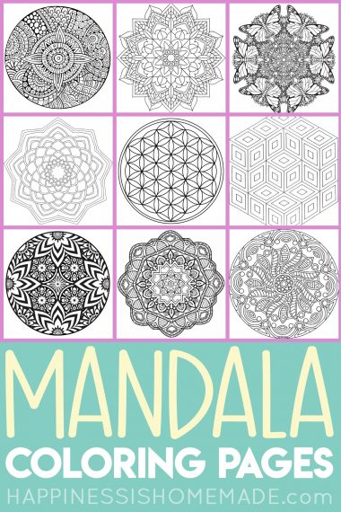 mandala coloring pages for all ages