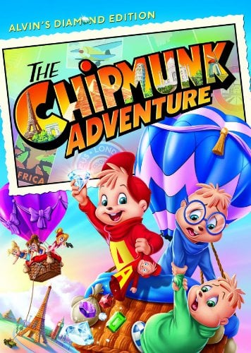 the chipmunk adventure movie poster 