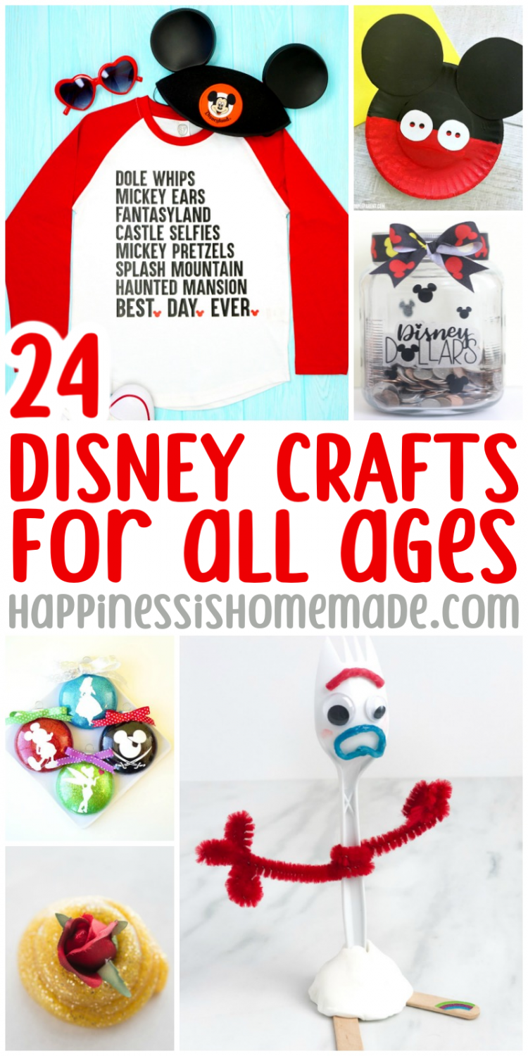 24 disney crafts for all ages