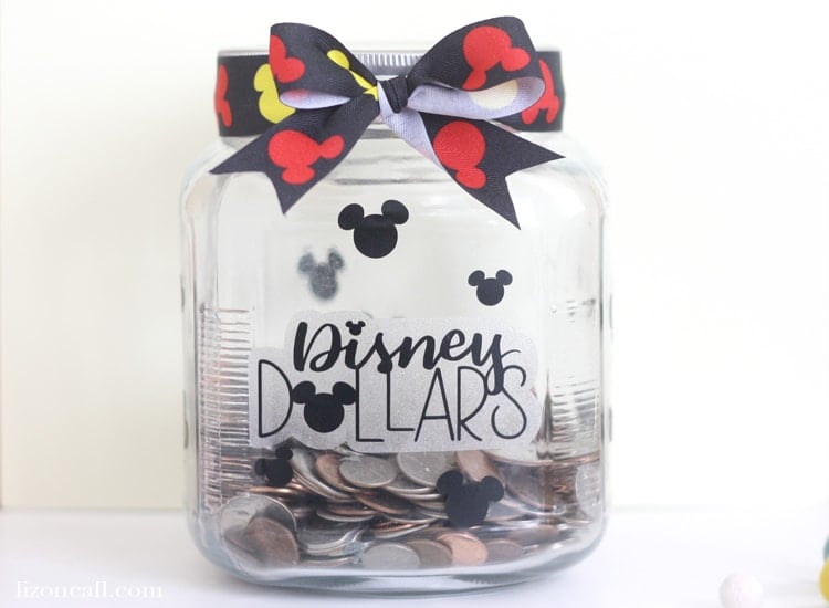 disney dollars savings jar