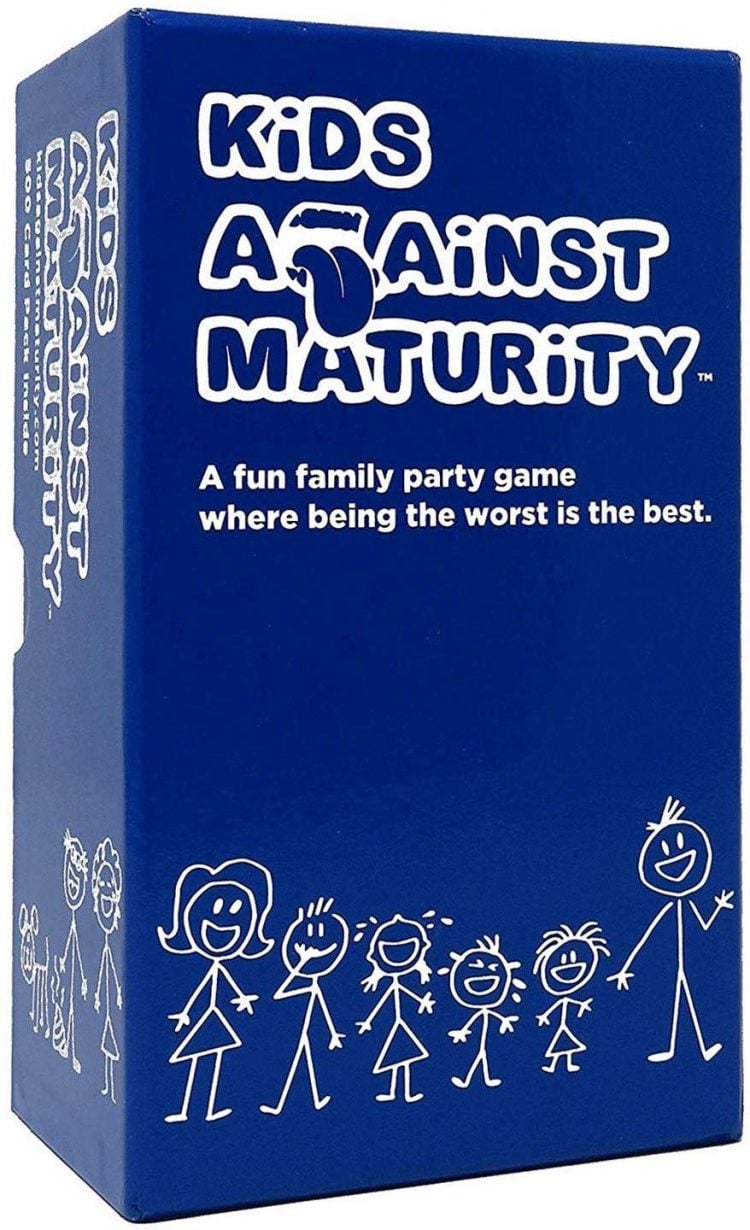 kids against maturity hilarious card game