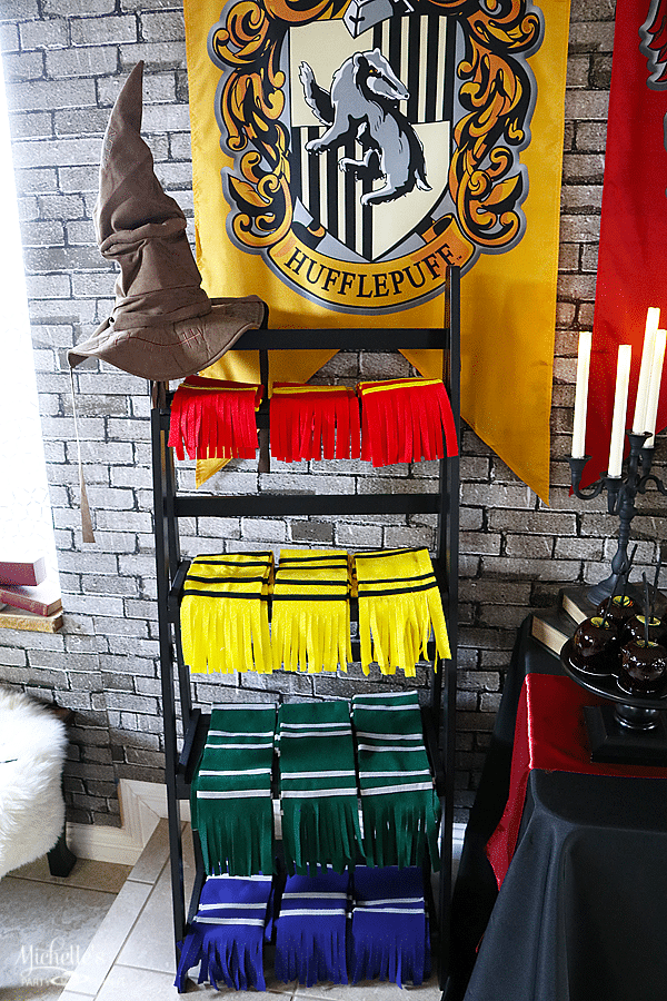 No sew harry potter scarves