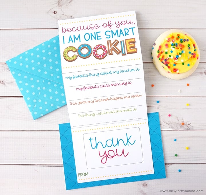 one smart cookie teacher gift card holder