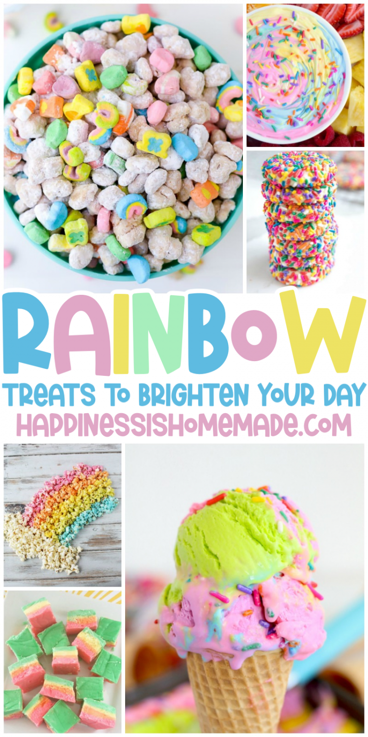 Homemade Rainbow Ice Cream - Bitz & Giggles