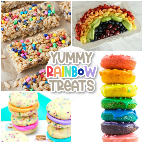 20+ Fun Rainbow Treats - Happiness is Homemade