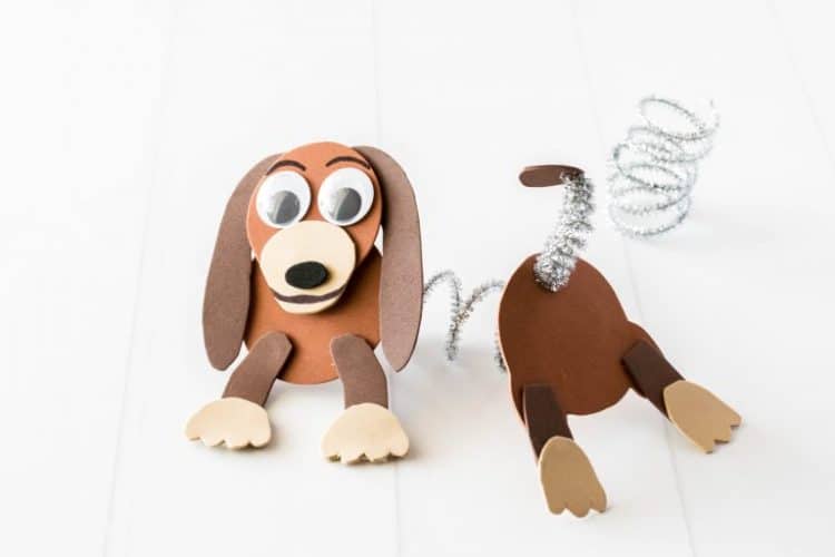 slinky dog diy kids craft