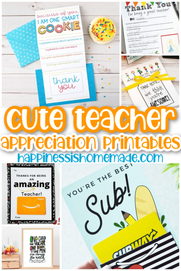 PRINTABLE Flair Pen Gift Tag Teacher Appreciation (Download Now