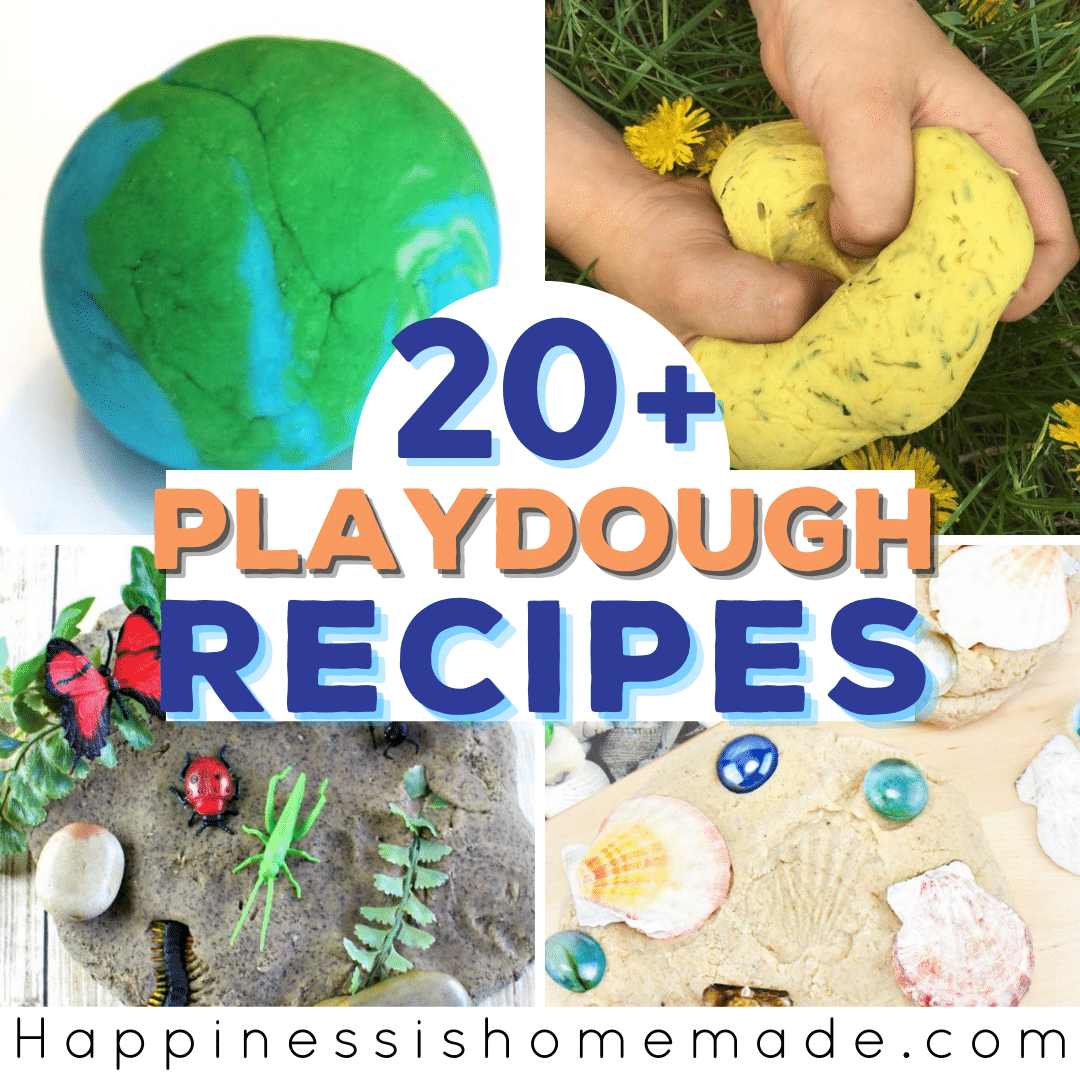 20+ Playdough Recipes for kids