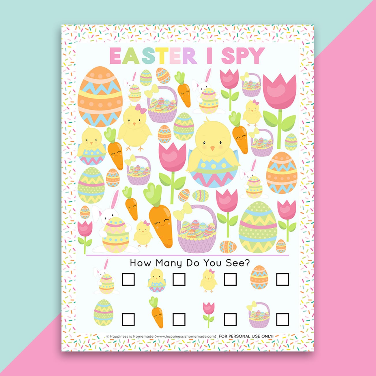 easter i spy printable game for kids