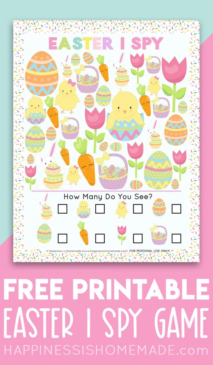 easter i spy free printable game for kids