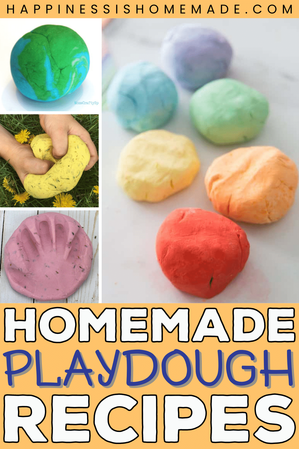 Homemade Playdough Recipes